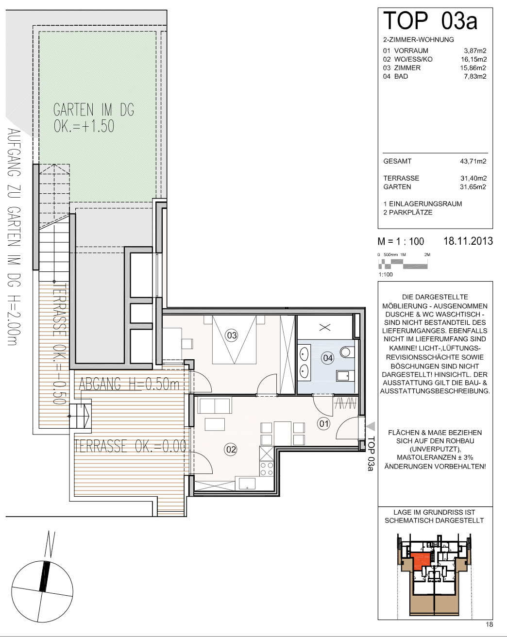 Solenberg Kleine, helle Wohnung – Bild 2